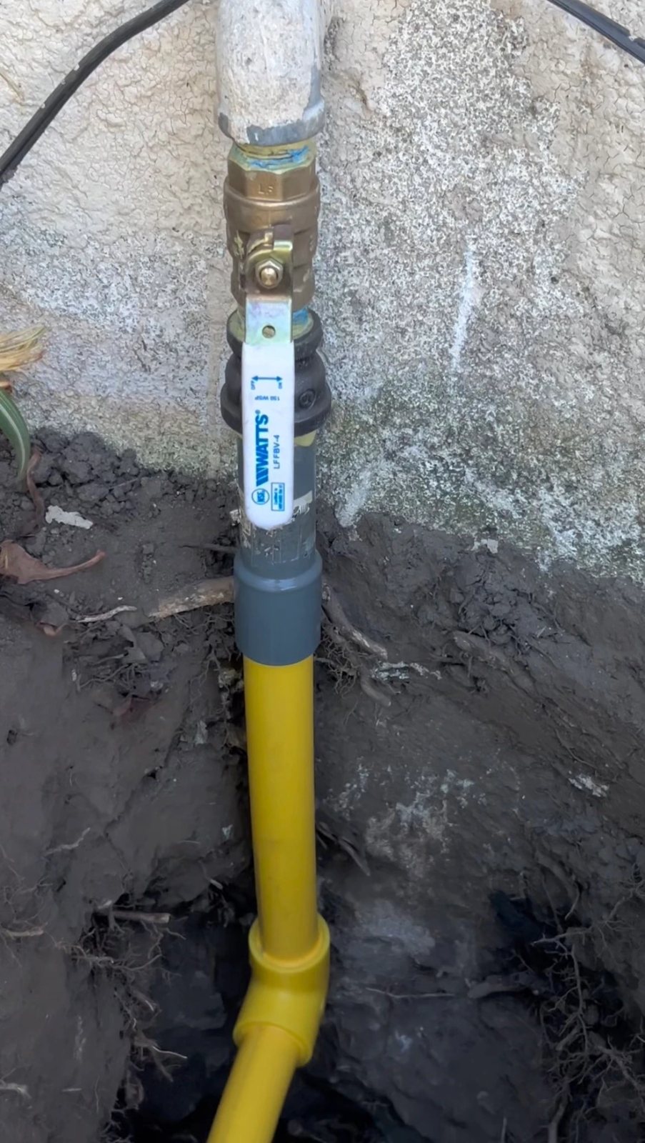 Romero Bros Plumbing work photo for Gas Line Repair & Replacement